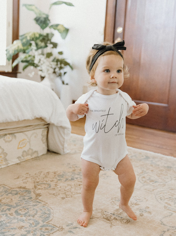 Mini Brightest Witch Onesie